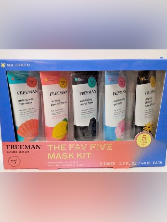 Freeman Other - Freeman The Fav Five Mask Kit - Includes Pink, Black, Blue Masks